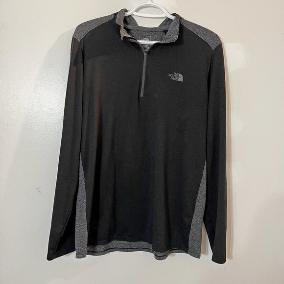 Men's Northface Pullover Flash Dry Long Sleeve 1/2 zip - Picture 1 of 5
